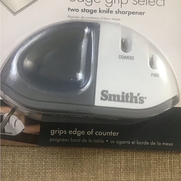 Smiths Housewares Edge Grip Basic Single Stage Knife Sharpener NEW - Picture 5 of 8